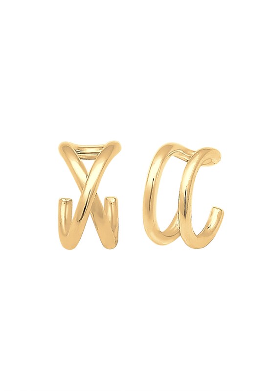 ELLI ELLI Earcuff 'Geo' in Gold Auslauf