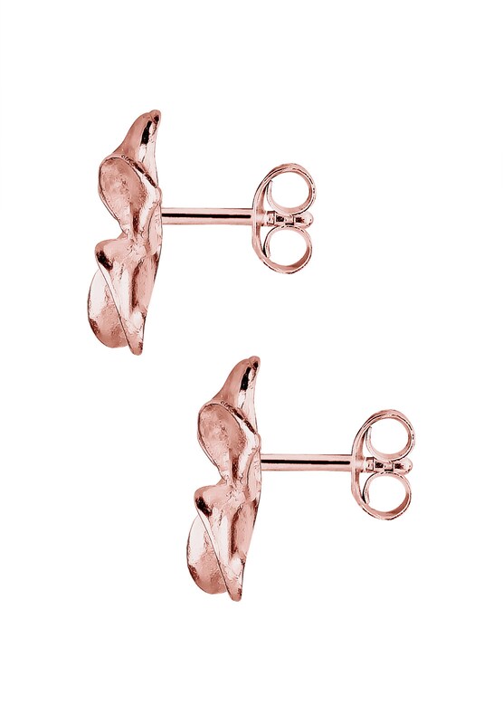 ELLI ELLI Ohrringe 'Frangipani Blüte' in Rosegold Angebote