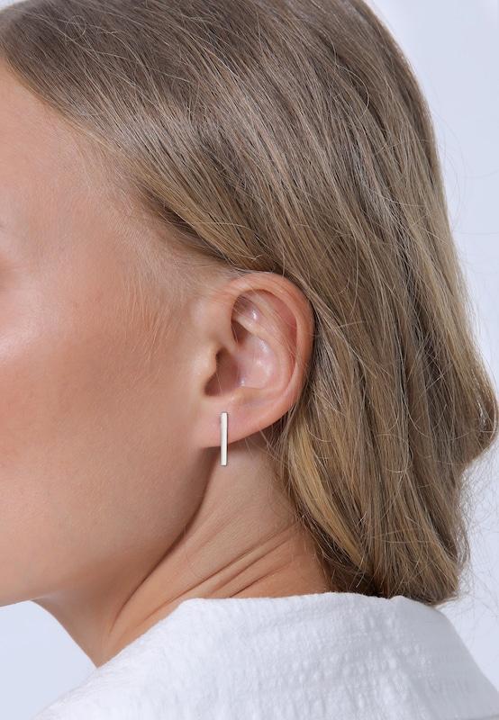 ELLI ELLI Ohrringe 'Geo' in Silber im Angebot