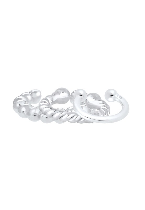 ELLI ELLI Earcuff 'Geo' in Silber Fabrikpreis