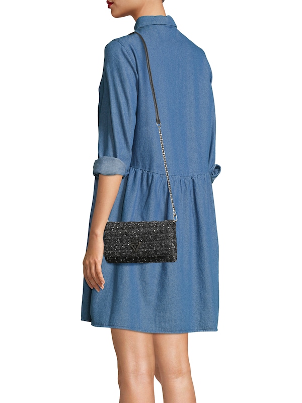 GUESS GUESS Clutch 'GIULLY' in Schwarz Bis zu 60% Rabatt