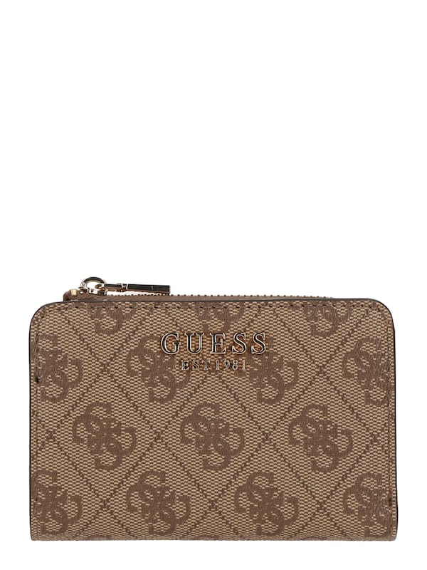 GUESS GUESS Portemonnaie 'LAUREL' in Beige Fabrikladen