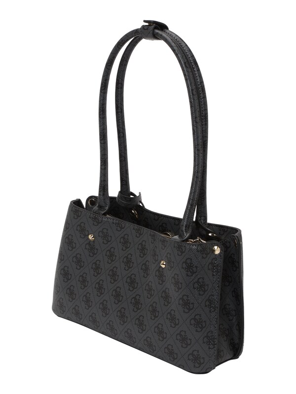 GUESS GUESS Schultertasche 'Meridian' in Basaltgrau Speichern exportieren