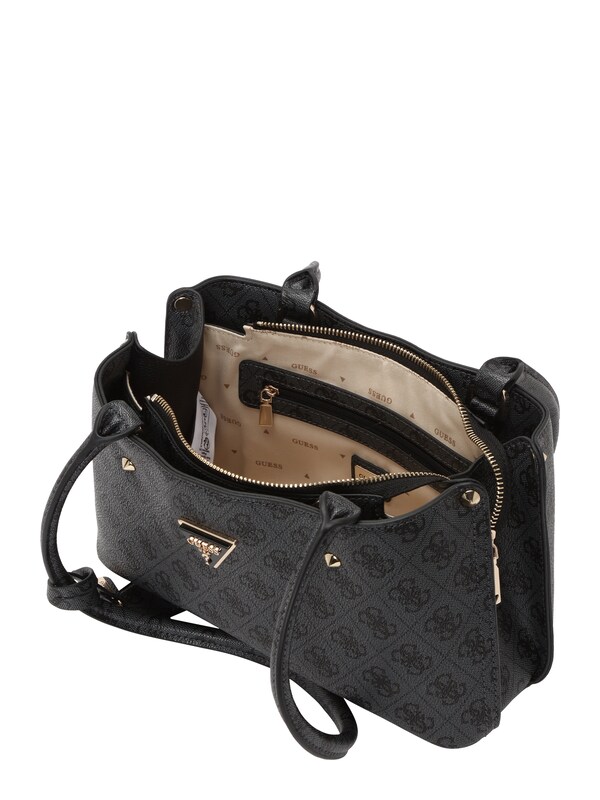 GUESS GUESS Schultertasche 'Meridian' in Basaltgrau Speichern exportieren