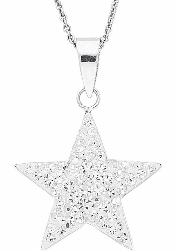 FIRETTI FIRETTI Kette mit Anhänger 'Stern' in Silber Bis zu 50% Rabatt