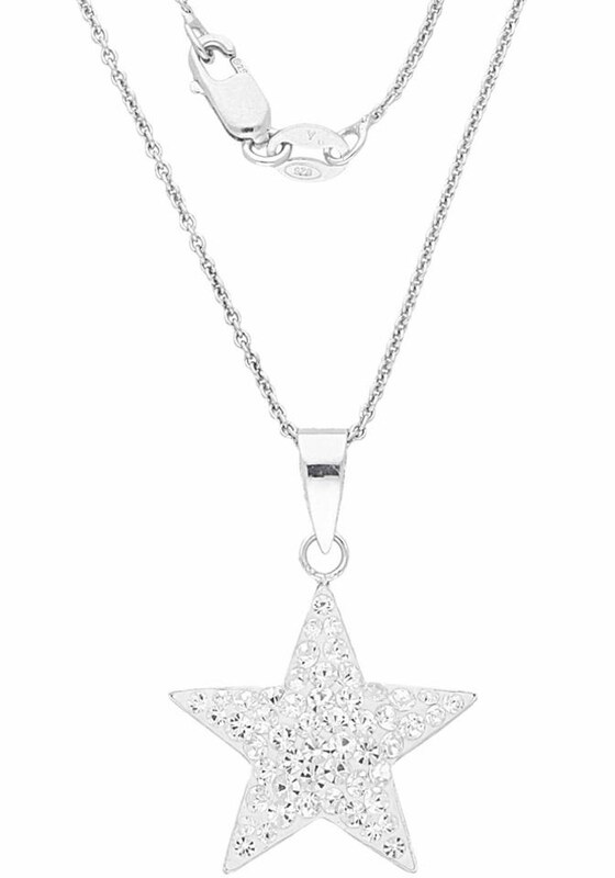 FIRETTI FIRETTI Kette mit Anhänger 'Stern' in Silber Bis zu 50% Rabatt