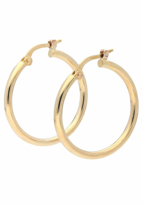 FIRETTI FIRETTI Paar Creolen in Gold 50% Rabatt mit kostenlosem Versand