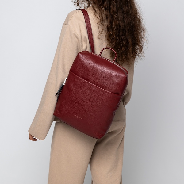 Picard Picard Rucksack 'Pure' in Rubinrot Vatertagsangebot