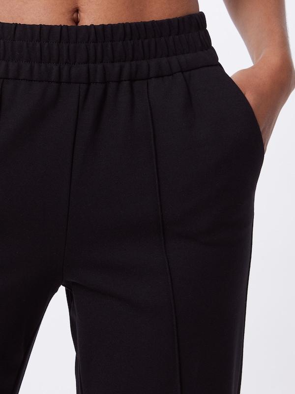 ONLY ONLY Wide Leg Hose 'Poptrash' in Schwarz Blitzverkäufe