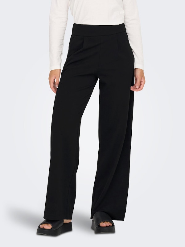 JDY JDY Wide Leg Hose 'JDYGeggo' in Schwarz Fabrikpreis