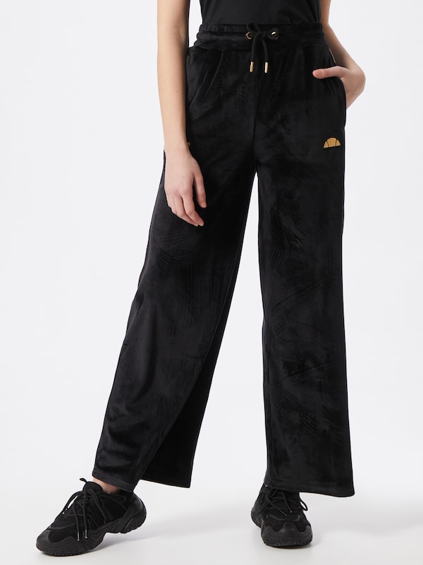 ELLESSE ELLESSE Wide Leg Hose 'Addobbi' in Schwarz Sonderangebot