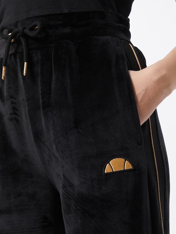 ELLESSE ELLESSE Wide Leg Hose 'Addobbi' in Schwarz Sonderangebot