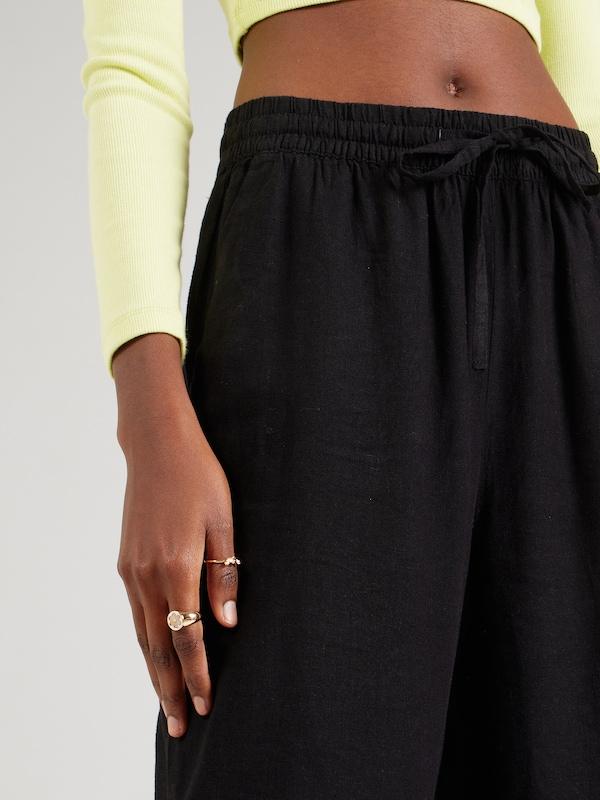 VERO MODA VERO MODA Wide Leg Hose 'LINN' in Schwarz Versandkostenfrei