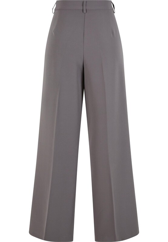 Urban Classics Urban Classics Wide Leg Bundfaltenhose in Grau Online Shopping