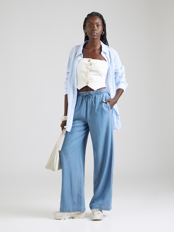 VERO MODA VERO MODA Wide Leg Hose 'VMBREE' in Blue Denim Cyber Monday