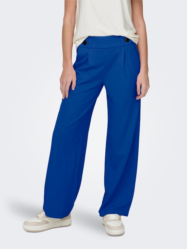 JDY JDY Wide Leg Hose 'JDYGeggo' in Blau Valentinstagsangebot