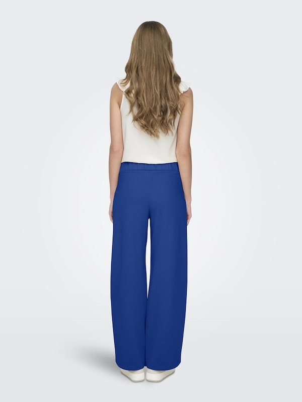 JDY JDY Wide Leg Hose 'JDYGeggo' in Blau Valentinstagsangebot