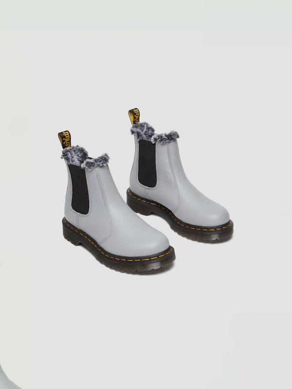 Dr. Martens Dr. Martens Chelsea Boots 'Leonore' in Grau Super Sparpreis