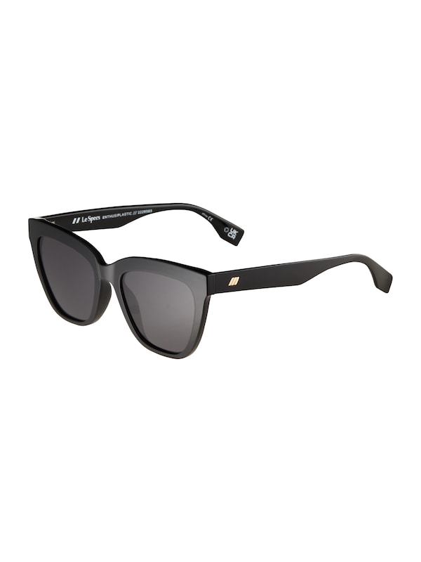 LE SPECS LE SPECS Sonnenbrille 'ENTHUSIPLASTIC' in Schwarz Sonderangebot der Fabrik