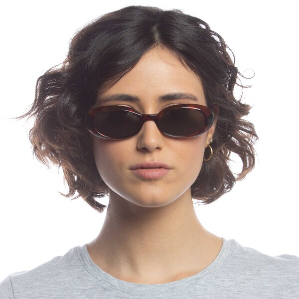 LE SPECS LE SPECS Sonnenbrille 'Work It' in Kastanienbraun Schoko Bis zu 55% Rabatt