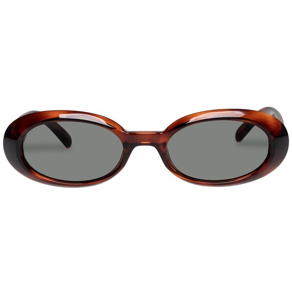 LE SPECS LE SPECS Sonnenbrille 'Work It' in Kastanienbraun Schoko Bis zu 55% Rabatt