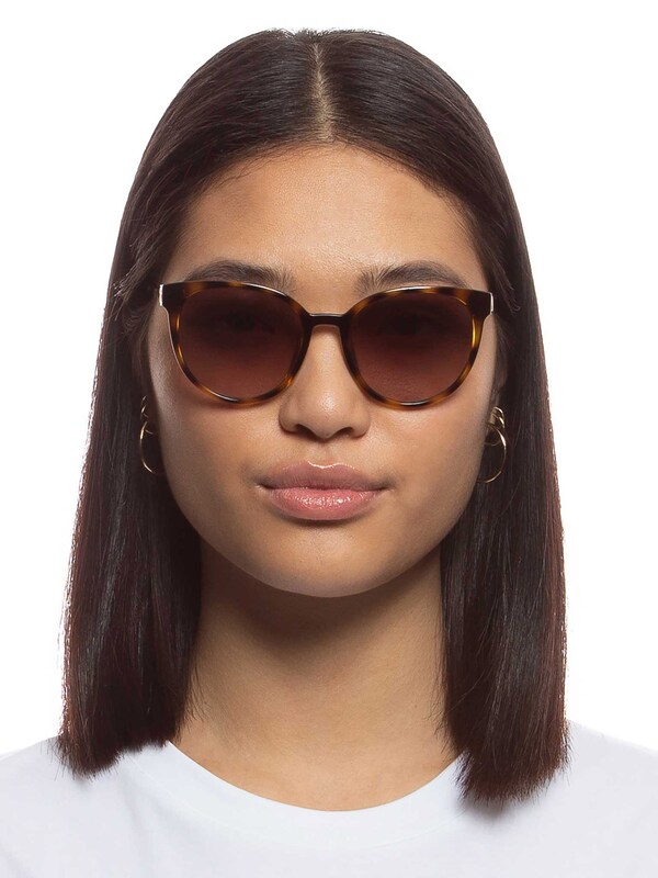 LE SPECS LE SPECS Sonnenbrille 'Contention' in Braun Cognac Speichern exportieren