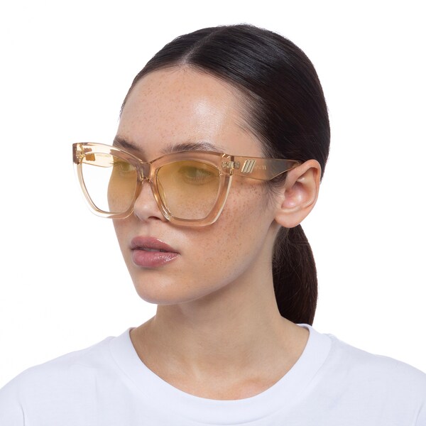 LE SPECS LE SPECS Sonnenbrille 'Vamos' in Champagner Rabatte dieses Monats