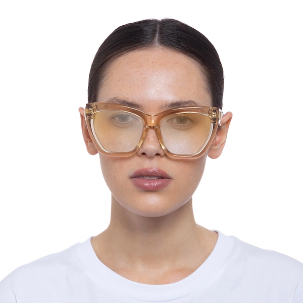 LE SPECS LE SPECS Sonnenbrille 'Vamos' in Champagner Rabatte dieses Monats