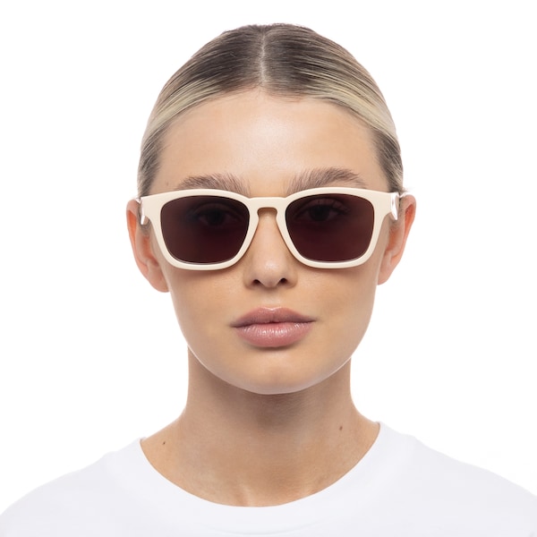 LE SPECS LE SPECS Sonnenbrille 'Players Playa' in Elfenbein Hotsell