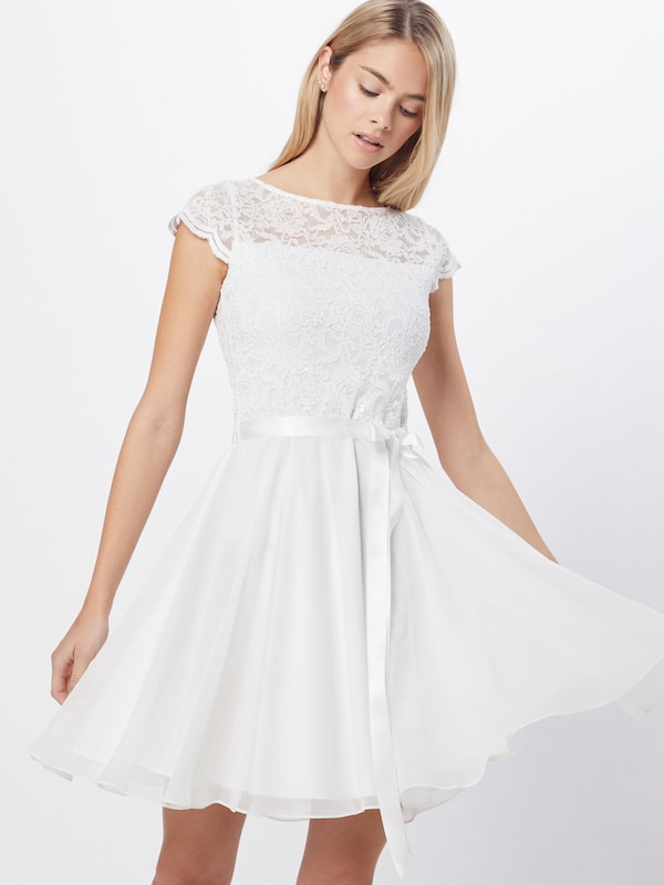 SWING SWING Kleid in Weiß Limitierter Zeitrabatt