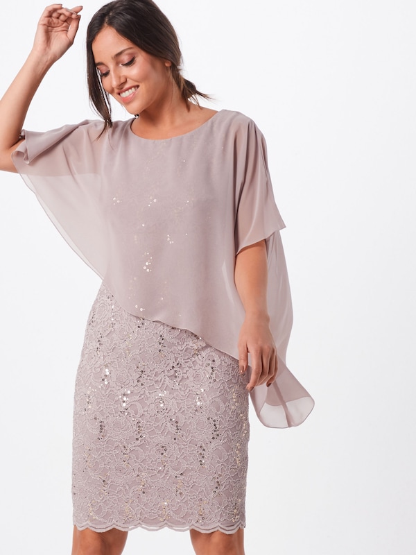SWING SWING Kleid in Beige Rabatt