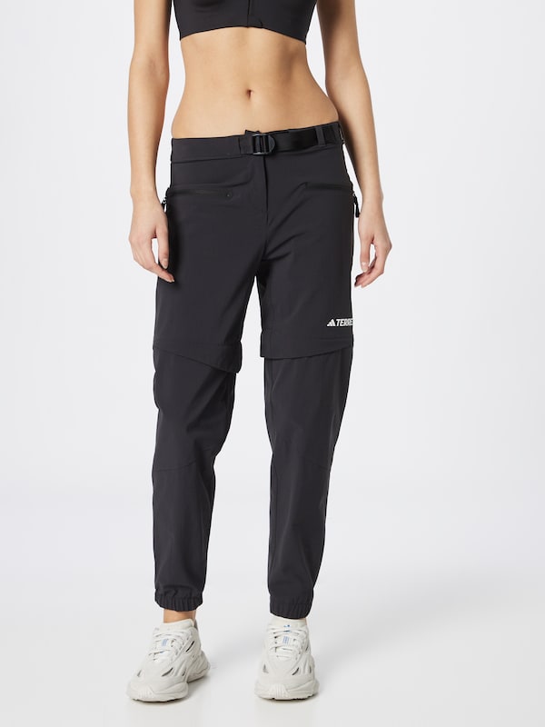ADIDAS TERREX ADIDAS TERREX Tapered Sporthose 'Utilitas Zip-Off' in Schwarz Tägliche Deals