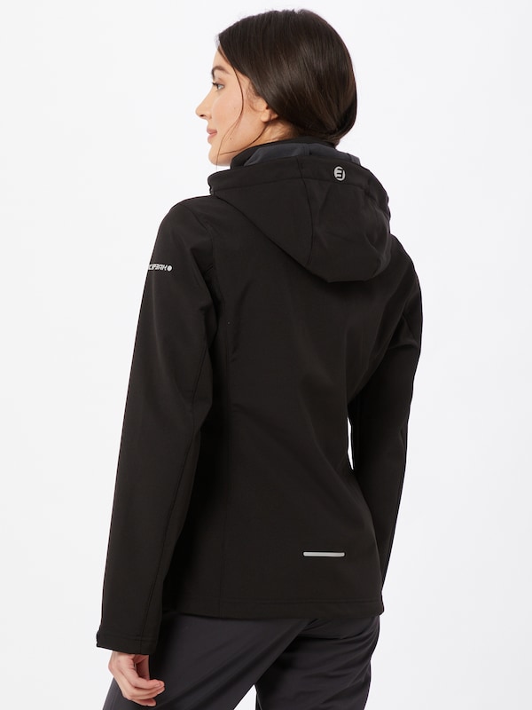 ICEPEAK ICEPEAK Outdoorjacke 'Brenham' in Schwarz Sonderangebote