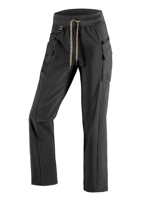 LASCANA ACTIVE LASCANA ACTIVE Regular Outdoorhose in Schwarz Letzte 3 Tage