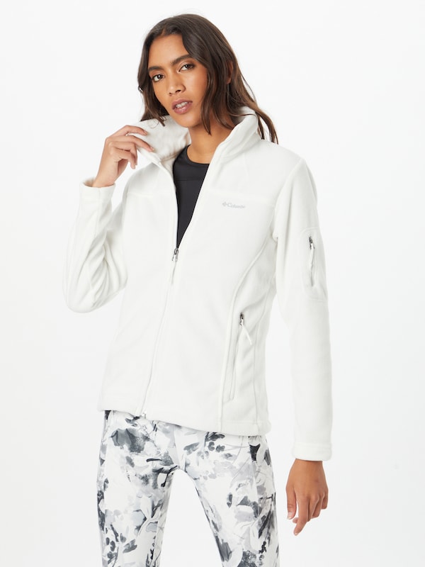 COLUMBIA COLUMBIA Funktionsfleecejacke 'Fast Trek II' in Weiß Letzte 2 Tage