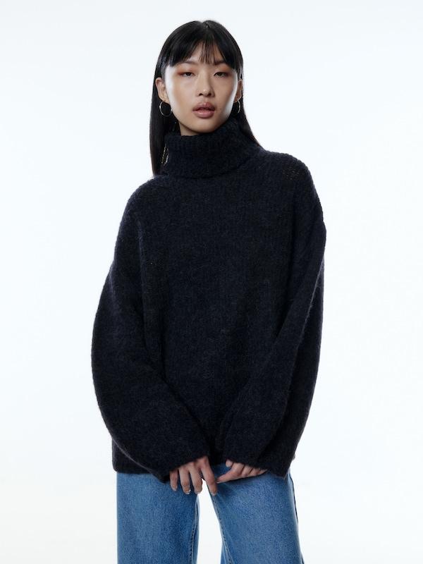 EDITED EDITED Pullover 'Swantje' in Schwarz Vierteljährliche Förderung