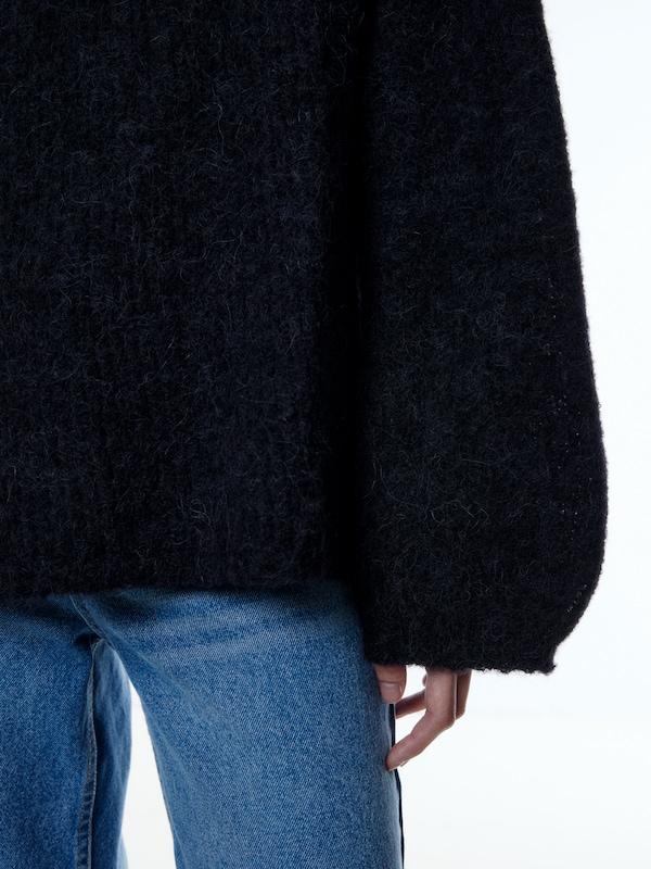 EDITED EDITED Pullover 'Swantje' in Schwarz Vierteljährliche Förderung