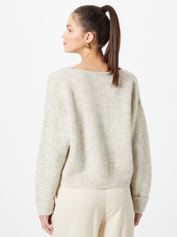 AMERICAN VINTAGE AMERICAN VINTAGE Pullover 'EAST' in Greige Bis zu 55% Rabatt