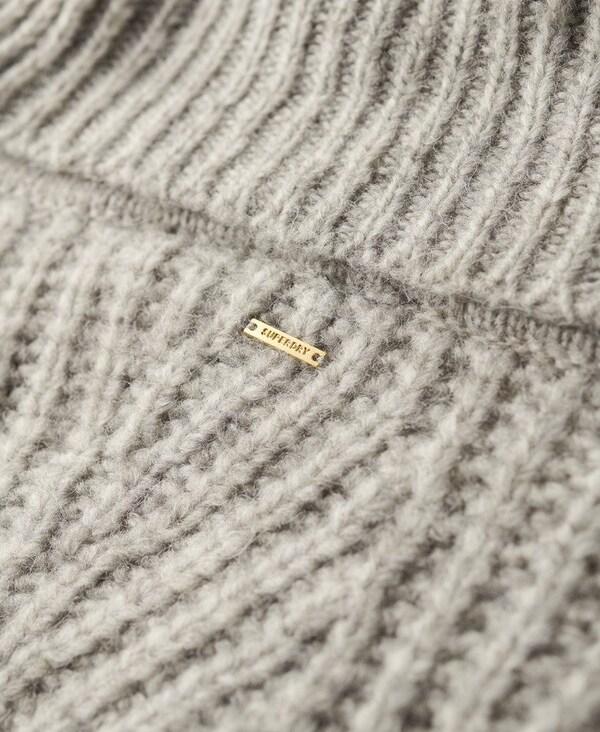 Superdry Superdry Pullover in Hellgrau Nur noch ein Tag übrig