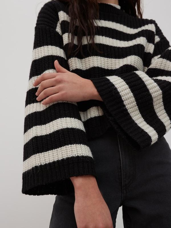 EDITED EDITED Pullover 'Louise' in Schwarz Super Rabatt