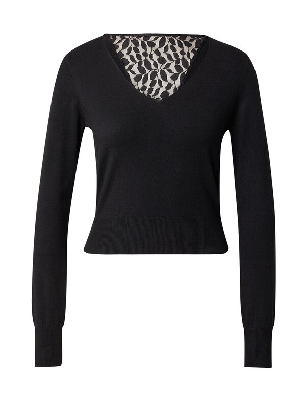 ABOUT YOU ABOUT YOU Pullover 'Lara' in Schwarz 50% Rabatt mit kostenlosem Versand