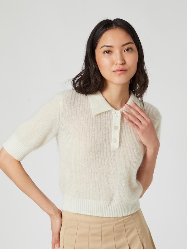 Daahls by Emma Roberts exclusively for ABOUT YOU Daahls by Emma Roberts exclusively for ABOUT YOU Pullover 'Jana' in Offwhite Clearance-Verkauf