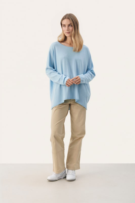 Part Two Part Two Pullover 'Tila' in Himmelblau Kostenloser Versand international