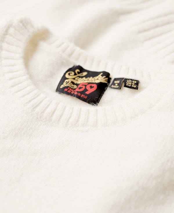Superdry Superdry Pullover in Weiß Begrenzt auf 3 Tage