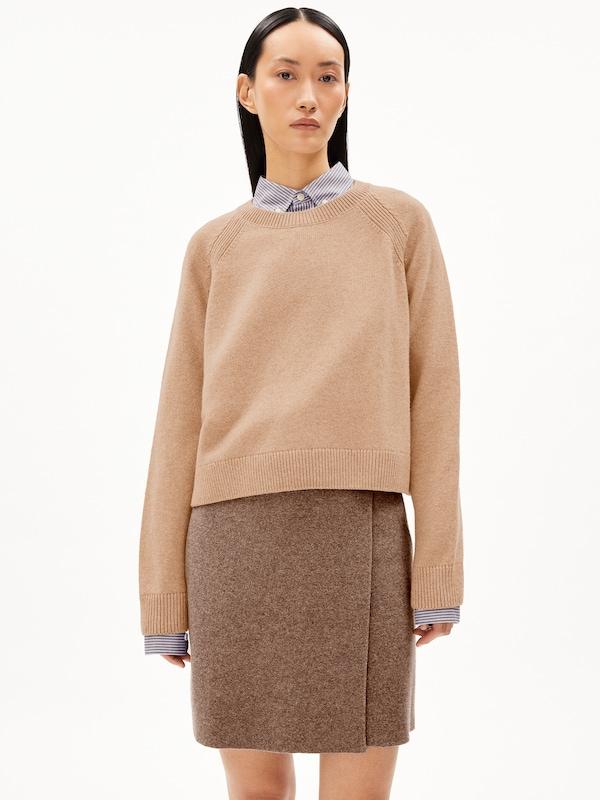 ARMEDANGELS ARMEDANGELS Pullover 'Diliriaa' in Mokka Black Friday Preise