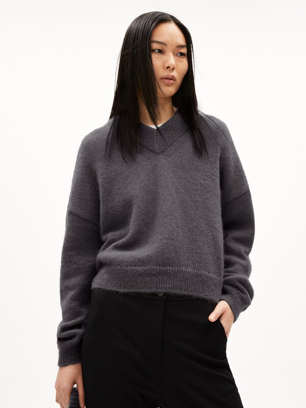 ARMEDANGELS ARMEDANGELS Strickpullover ' MOHAIR ' in Schwarz 2025