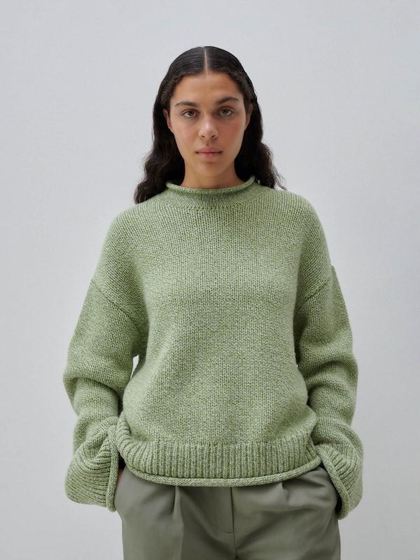 ABOUT YOU x Marie von Behrens ABOUT YOU x Marie von Behrens Pullover 'Suzi' (GRS) in Grün Schlussverkauf