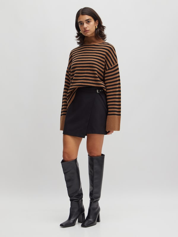 EDITED EDITED Pullover 'Matthea ' (RWS) in Braun Günstiger Verkauf