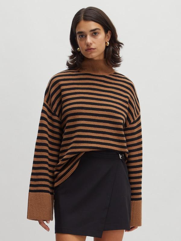 EDITED EDITED Pullover 'Matthea ' (RWS) in Braun Günstiger Verkauf
