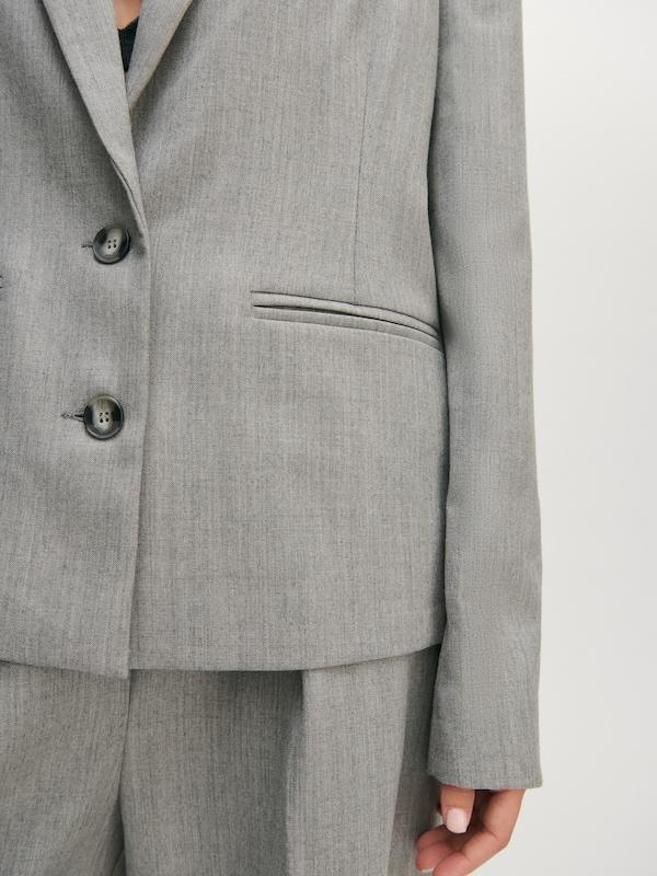 ABOUT YOU x Marie von Behrens ABOUT YOU x Marie von Behrens Blazer 'Caya' in Hellgrau Günstig kaufen